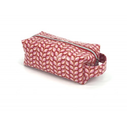 Boxy Bag "Red Leaves"