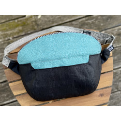 "Tasche voll Glück" // Crossbodybag "Schwalben Schwarz"