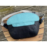 "Tasche voll Glück" // Crossbodybag "Schwalben Schwarz"
