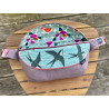 "Tasche voll Glück" // Crossbodybag "Schwalben Mauve"
