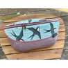 "Tasche voll Glück" // Crossbodybag "Schwalben Mauve"