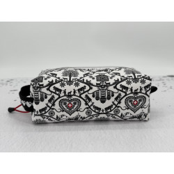 Boxy Bag "Scherenschnitt" Weiss