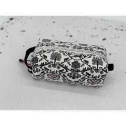 Boxy Bag "Scherenschnitt" Weiss