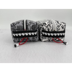 Boxy Bag "Scherenschnitt" Weiss