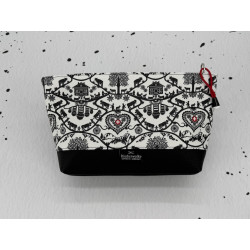 Necessaire "Scherenschnitt" Weiss