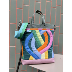 Schultertasche "Farbenfroh"