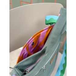 Schultertasche "Farbenfroh"
