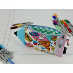 Stiftemäppchen Pencil "Pizza & Burger"