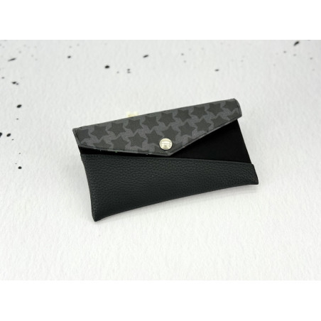 Handytasche / Geldbörse  "Black Stars" XL