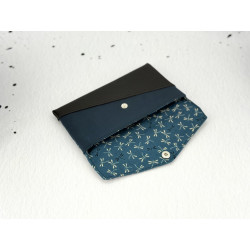 Handytasche / Geldbörse  "Dragonflys Petrol" XL