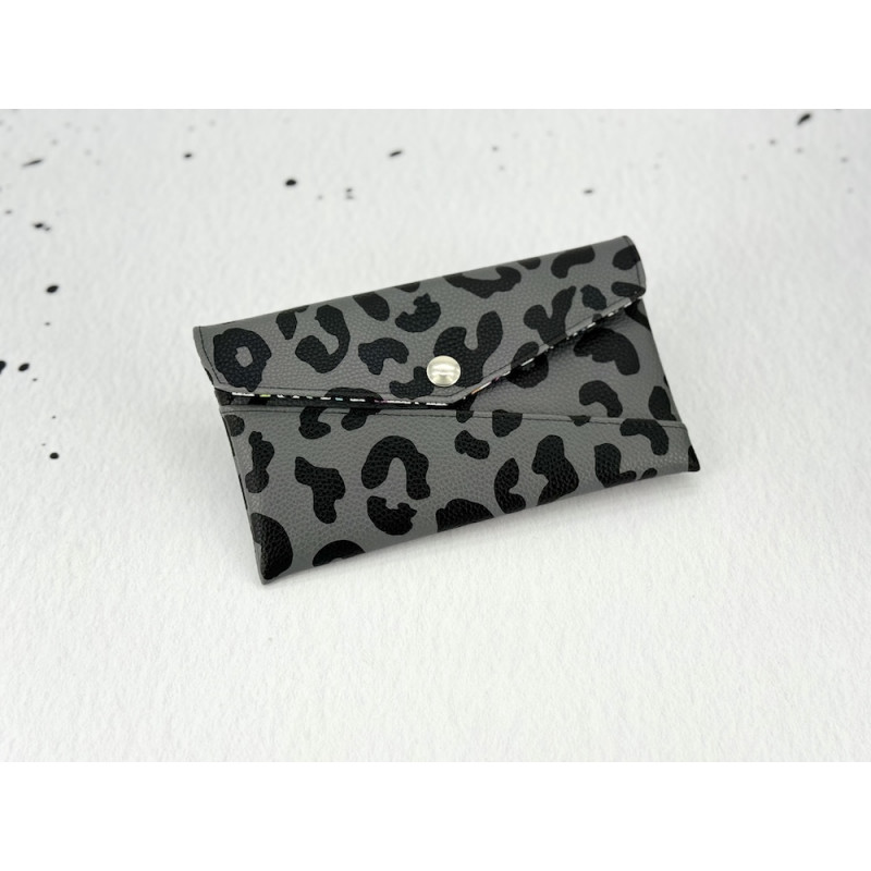 Handytasche / Geldbörse  "Leo Schwarz" XL