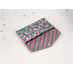 Handytasche / Geldbörse  "Leo Grün" XL