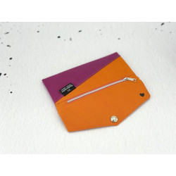 Handytasche / Geldbörse  Colourblocking Edition Orange XL