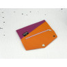 Handytasche / Geldbörse  Colourblocking Edition Orange XL