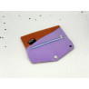 Handytasche / Geldbörse  Colourblocking Edition Lila XL