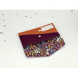 Handytasche / Geldbörse  Colourblocking Edition Lila XL