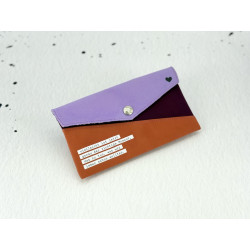 Handytasche / Geldbörse  Colourblocking Edition Lila XL