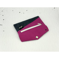 Handytasche / Geldbörse  Colourblocking Edition Pink XL