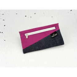 Handytasche / Geldbörse  Colourblocking Edition Pink XL