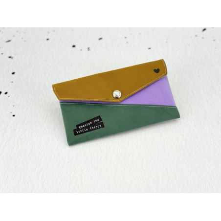 Handytasche / Geldbörse  Colourblocking Edition Senf XL